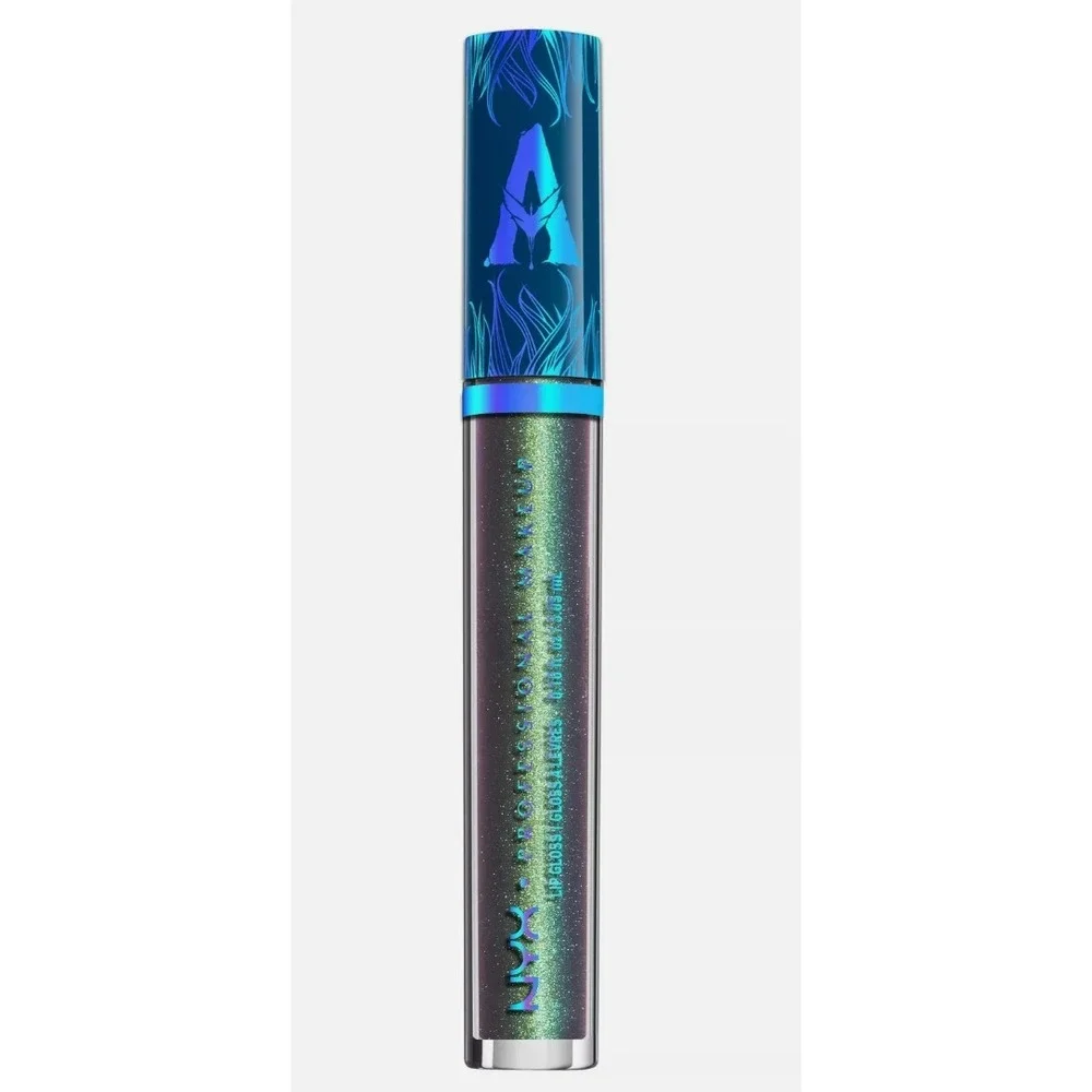 Glow‎ like Pandora with Avatar Bioluminescent Lip Gloss in Illuminate Blue